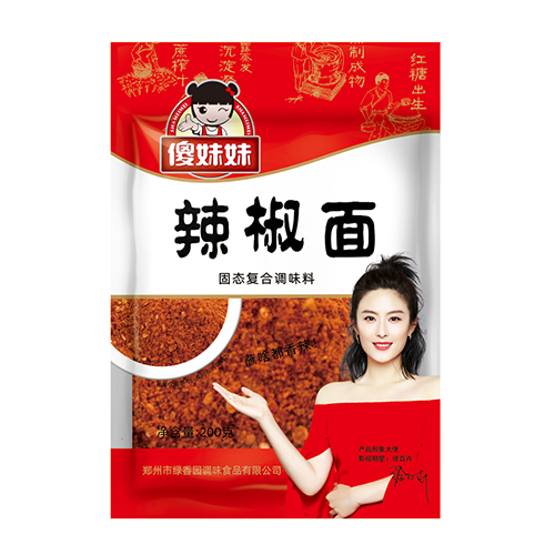 傻妹妹辣椒面200g